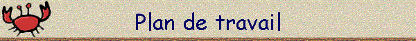 Plan de travail